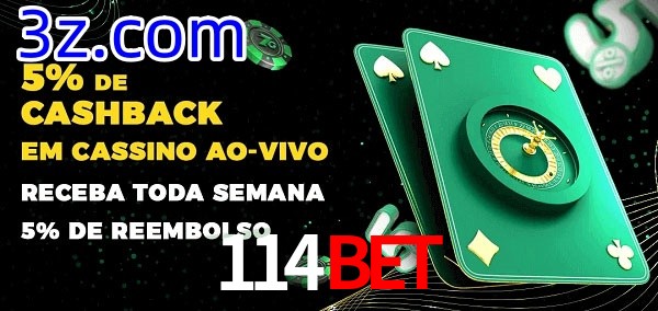 Promoções do cassino ao Vivo 114Bet